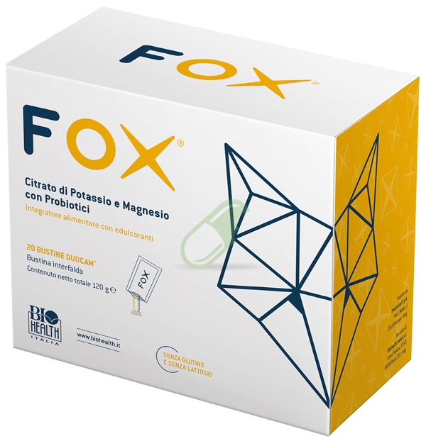 Mayoly Italia Linea Intestino Sano Fox Integratore 20 Bustine Duocam