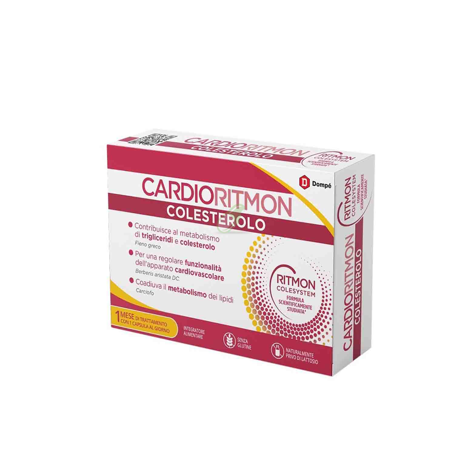 Domp� Farmaceutici Linea Colesterolo e Trigliceridi Cardioritmon 30 Capsule