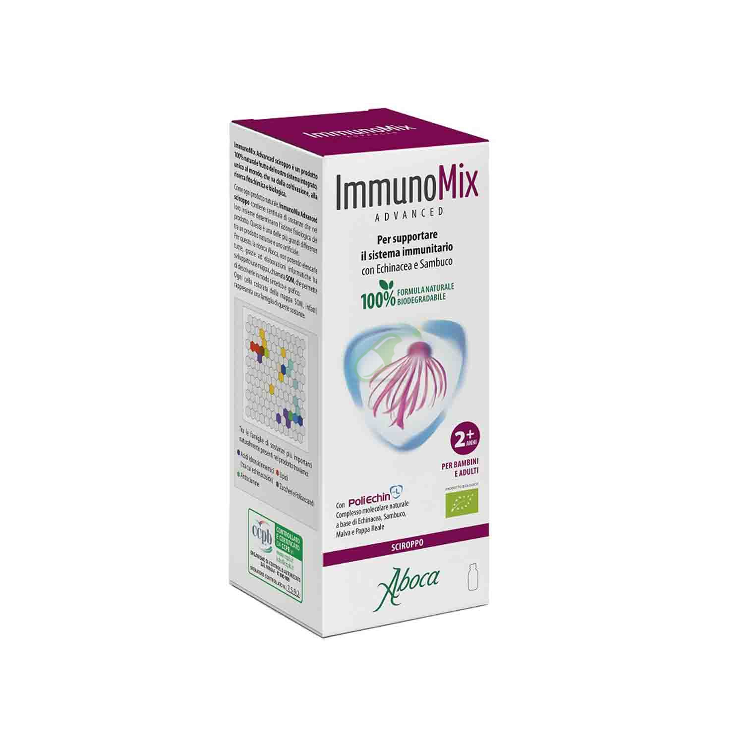 Aboca Naturaterapia Linea Difese Immunitarie ImmunoMix Advanced Sciroppo 210 g
