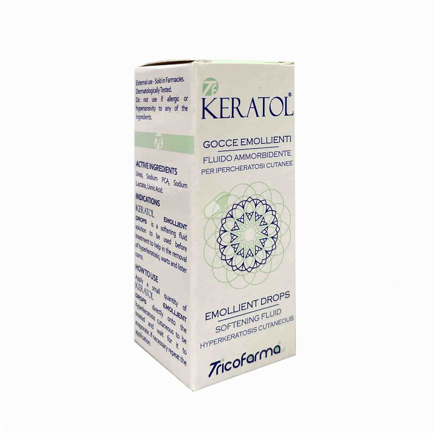 Tricofarma Linea Piedi sani Keratol Gocce Emollienti 15 ml