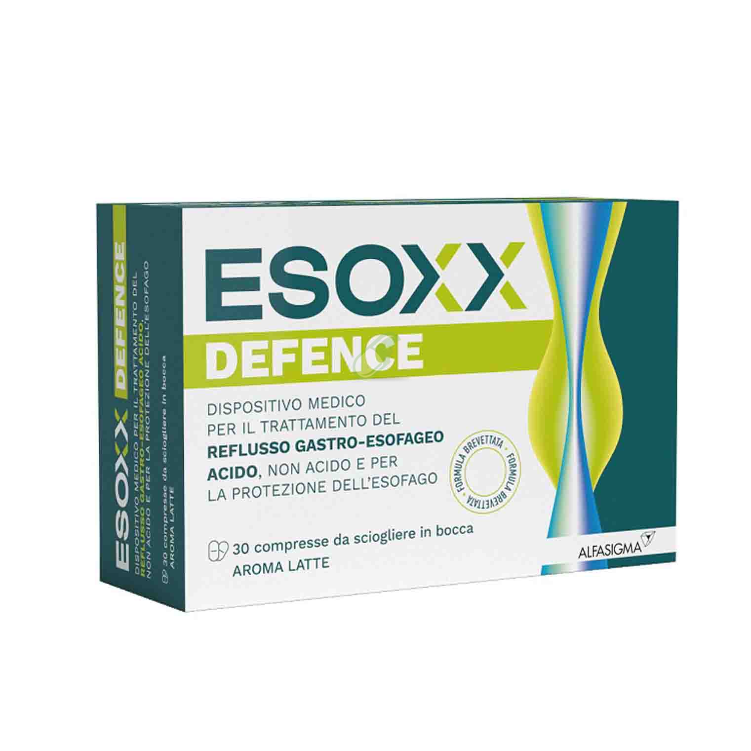 Alfasigma Linea Stomaco Sano Esoxx Defence 30 Compresse Masticabili