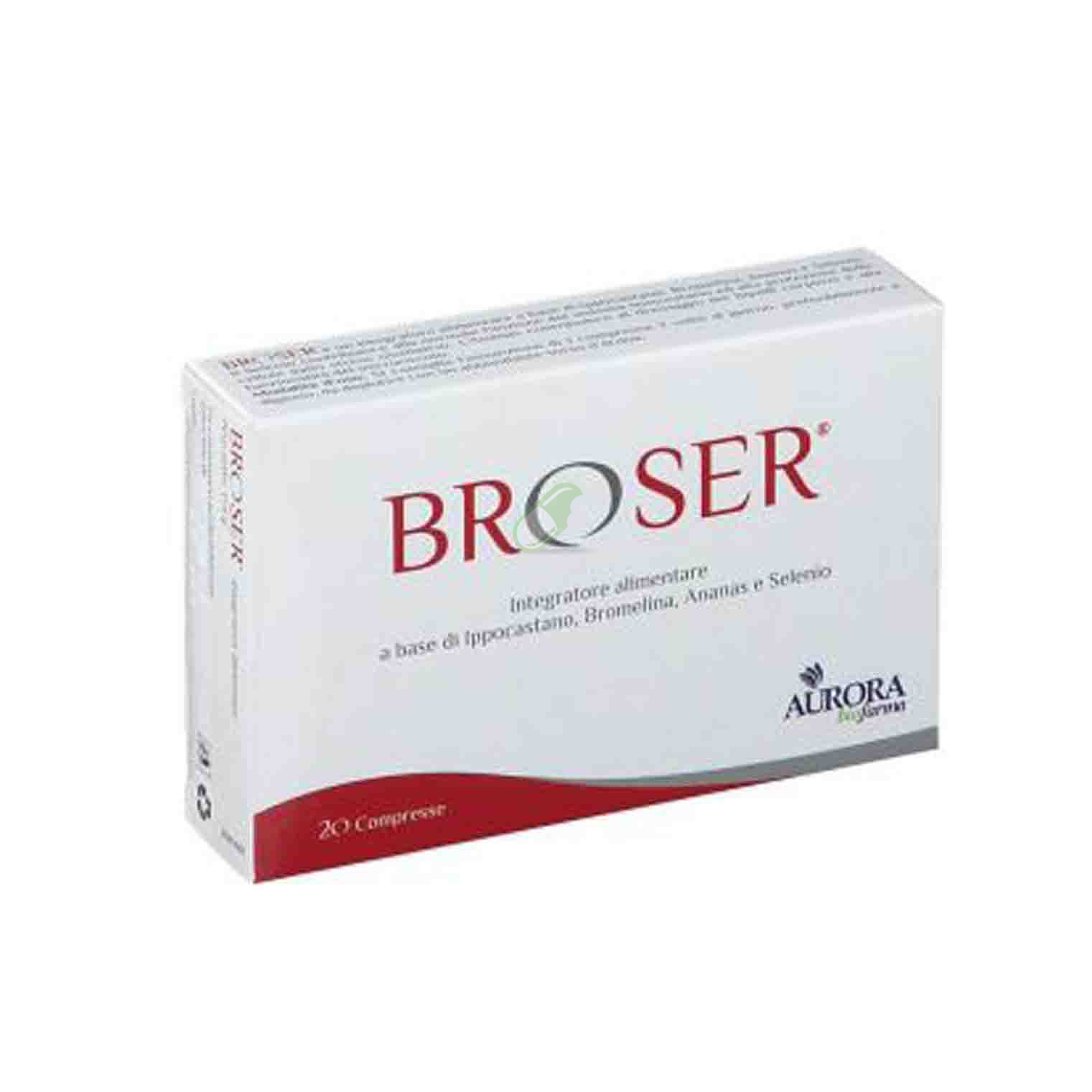 Aurora Biofarma Linea Equilibrio Idrico Broser Integratore 20 Compresse
