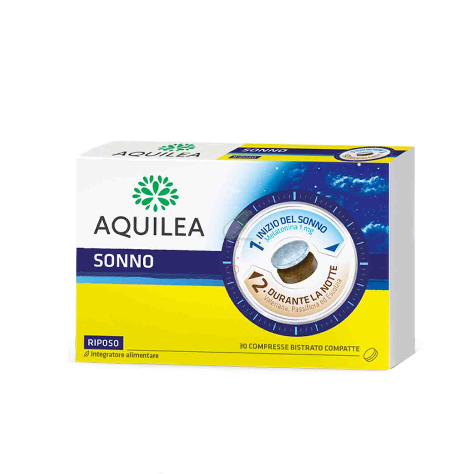 Aquilea Linea sonno e serenit� Aquilea sonno Integratore 30 Compresse