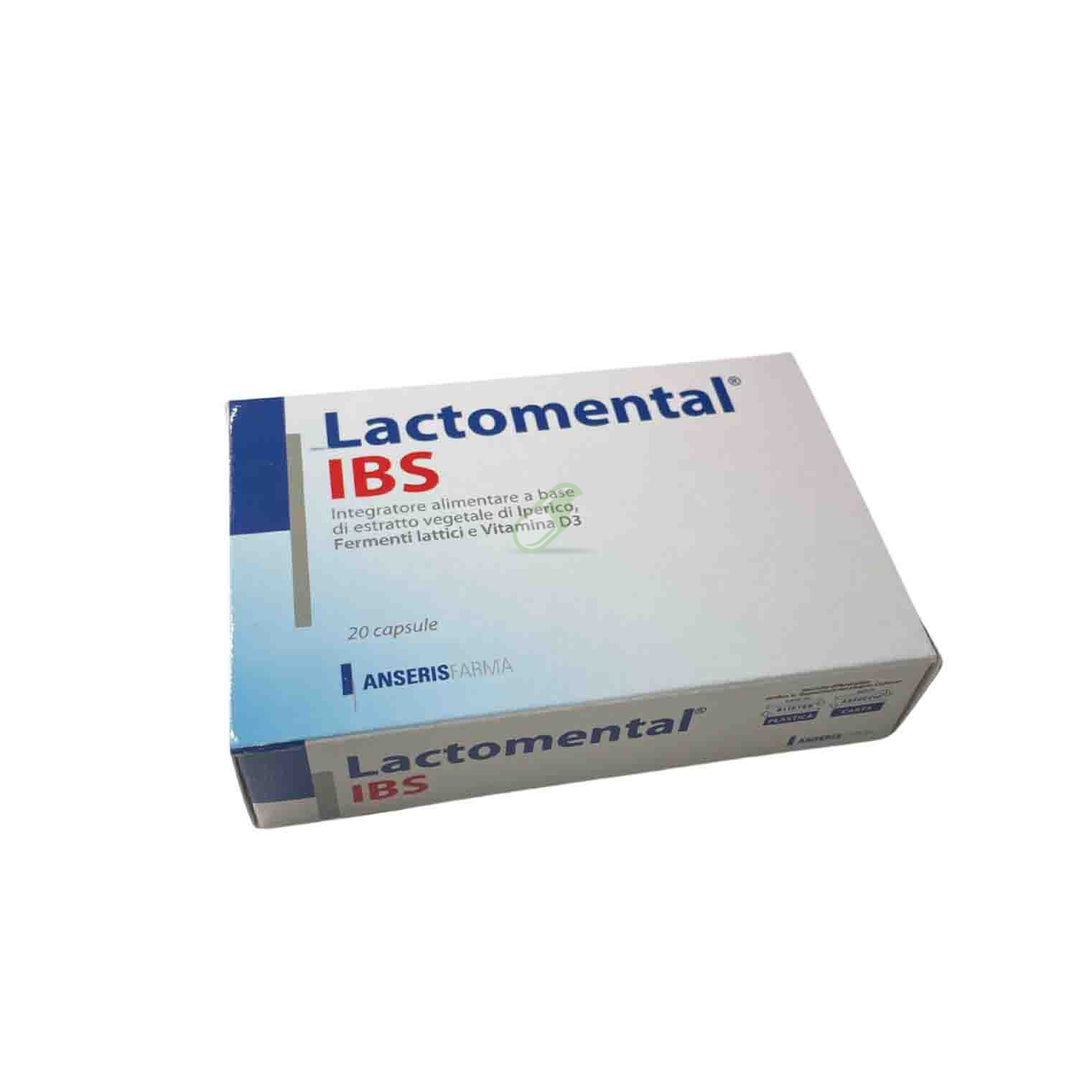 Anseris Farma Linea Benessere Mentale Lactomental IBS Integratore 20 Capsule