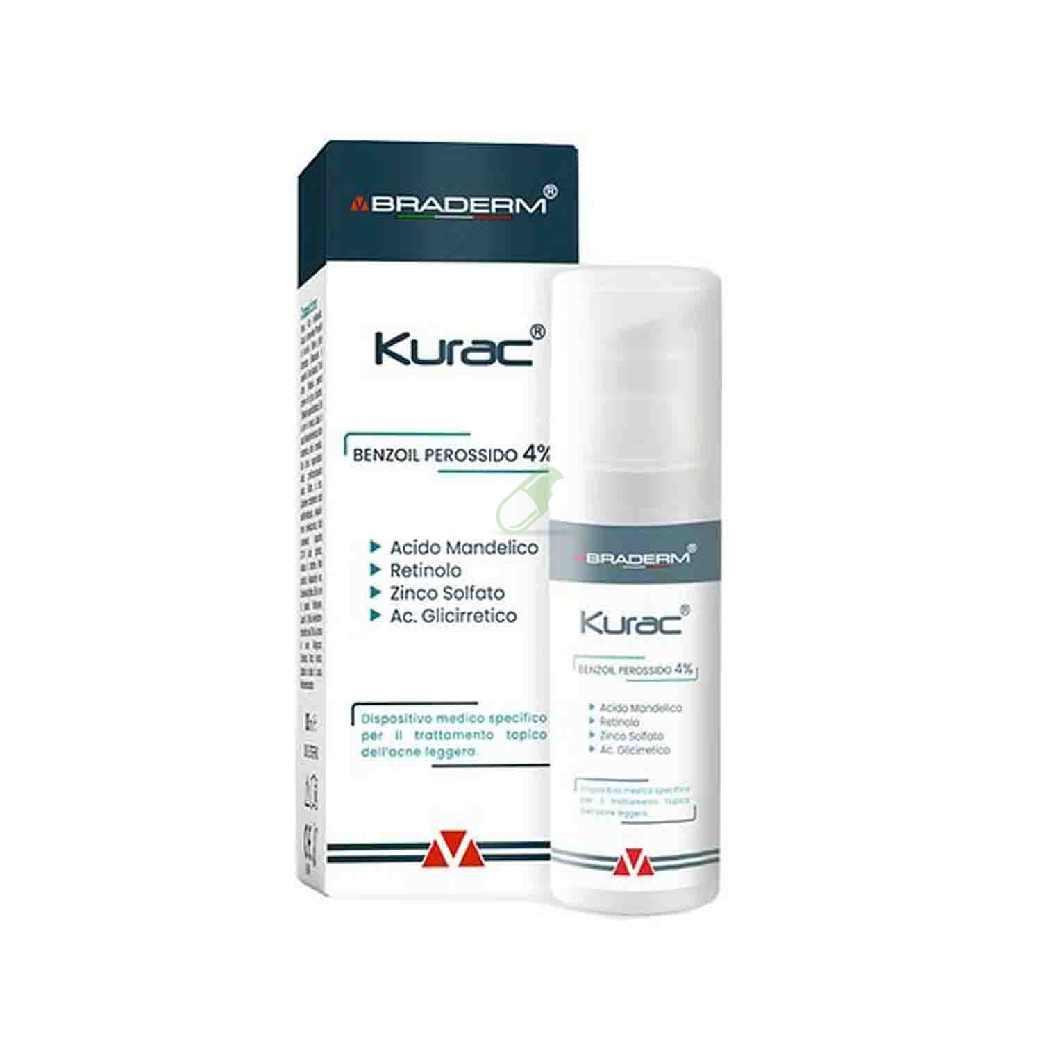 Braderm Linea Dermatologica Kurac Crema 30 ml