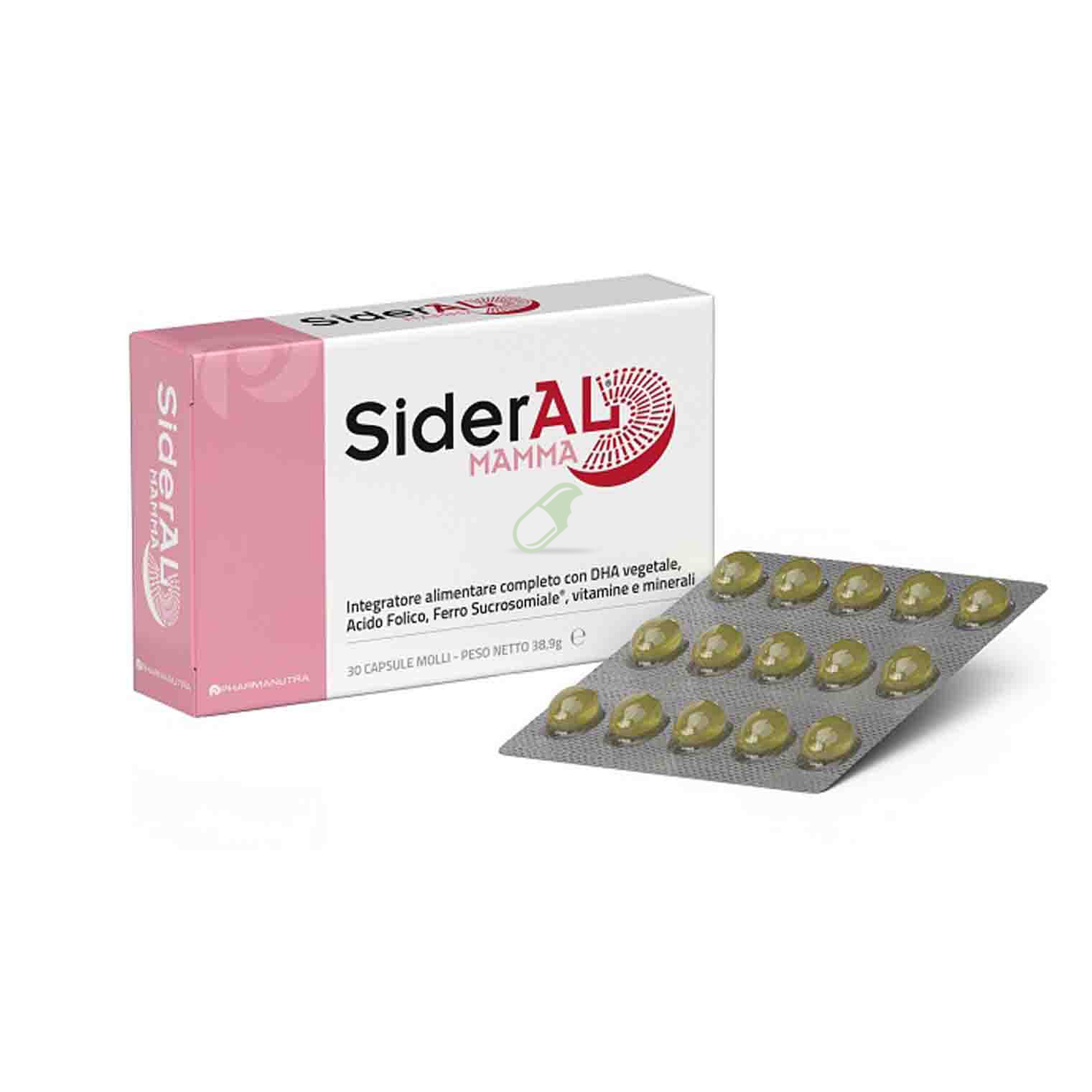 PharmaNutra Linea Vitamine e Minerali SiderAL Mamma Integratore 30 capsule