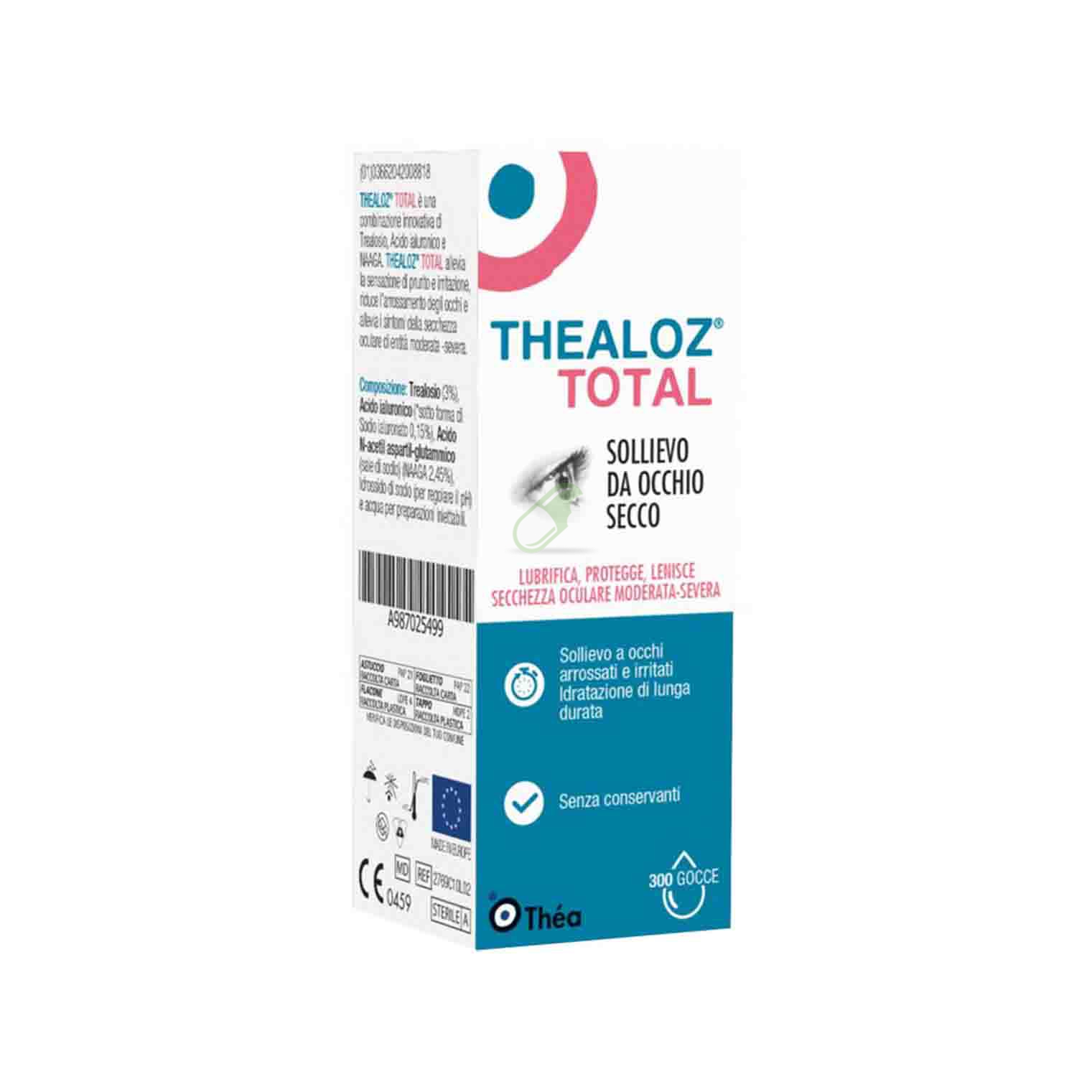 Laboratoires Th�a Linea Benessere degli Occhi Thealoz Total Collirio 10 ml