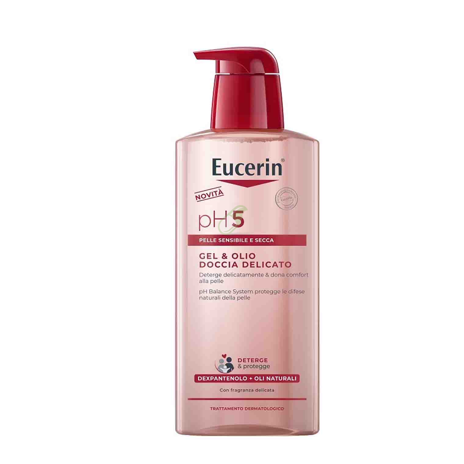 Eucerin Linea pH5 Olio Detergente Gel & Doccia Delicato Pelle Sensibile 400 ml