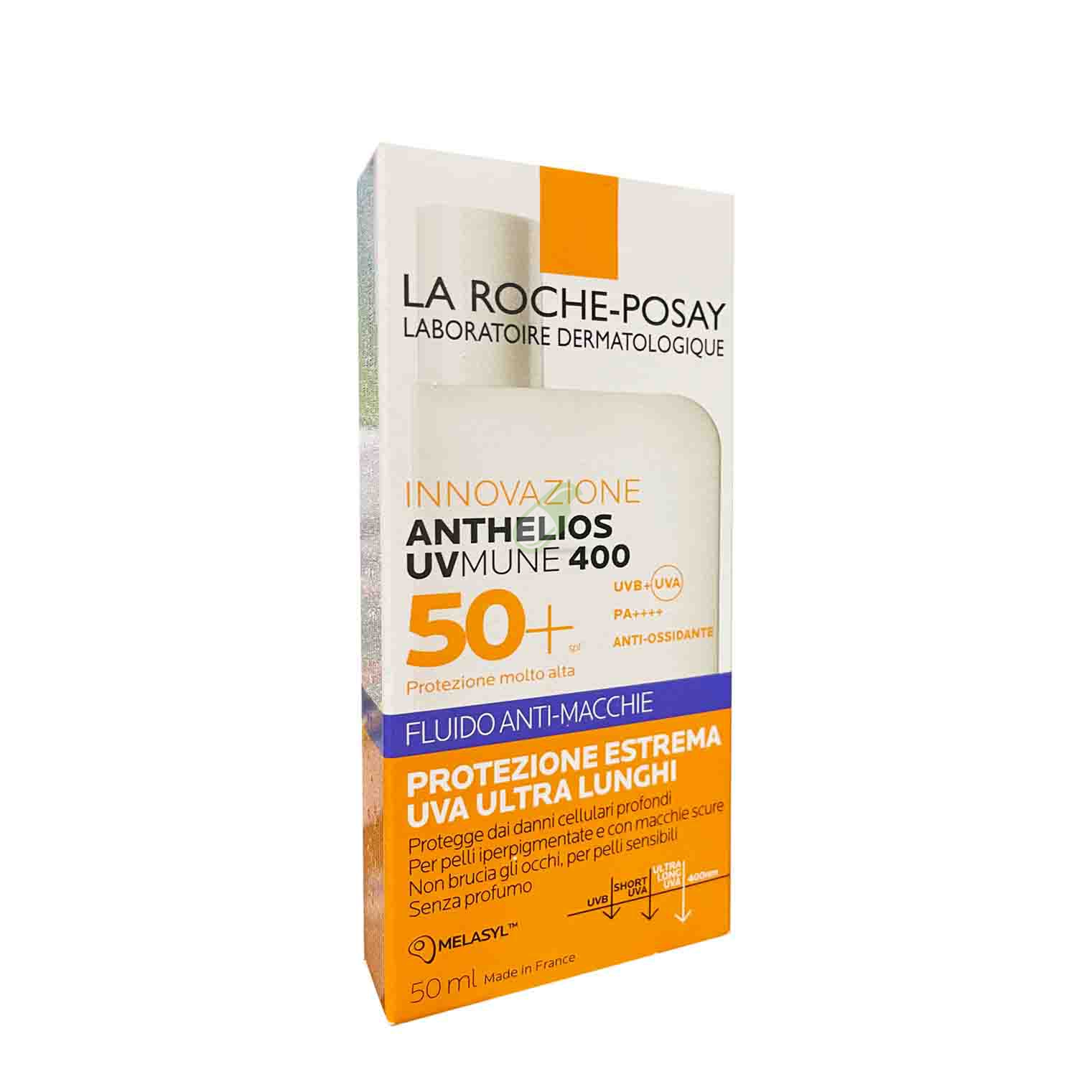 La Roche Posay Anthelios Fluido Anti-Macchie UVMUNE 400 SPF 50+ 50ml
