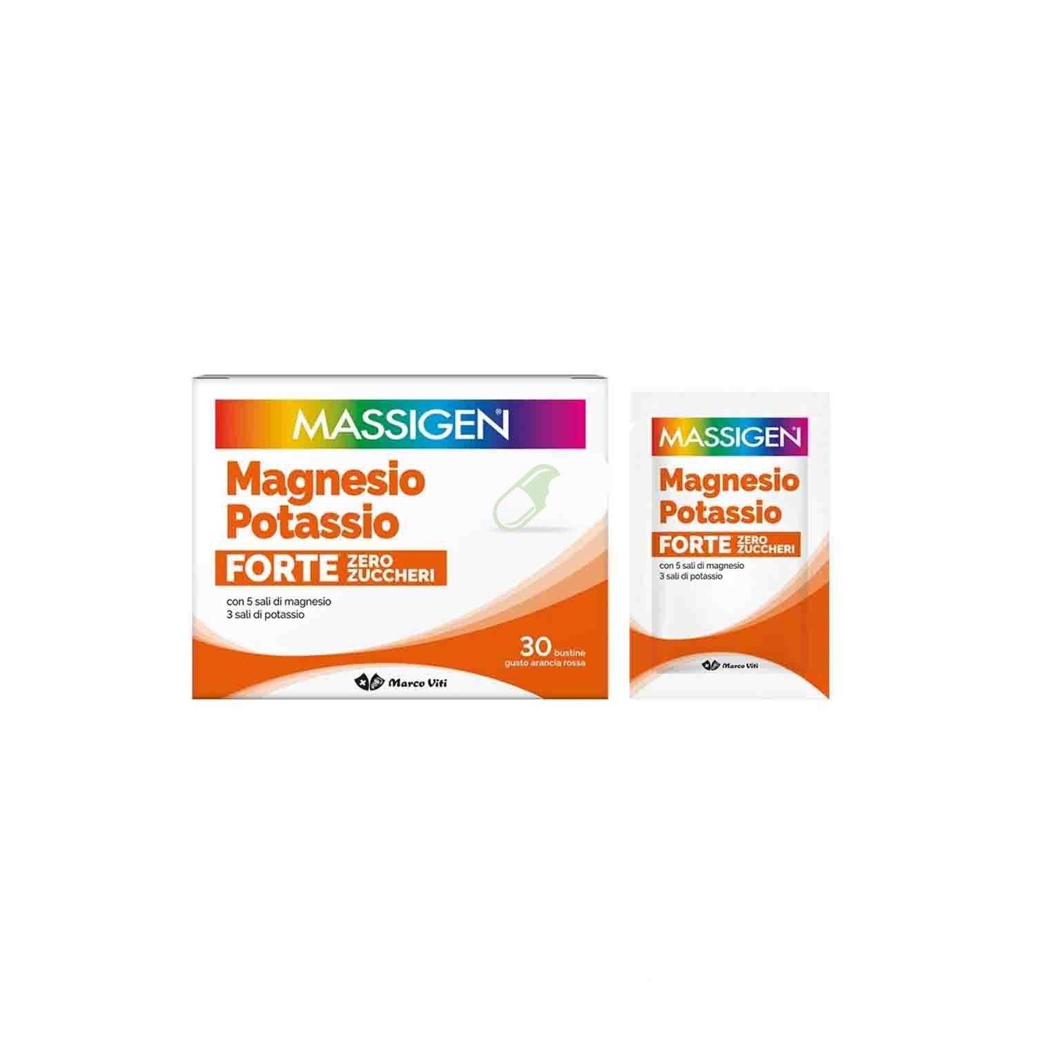 Massigen Linea Sali Minerali Magnesio Potassio Forte S Z Integratore 30 Buste