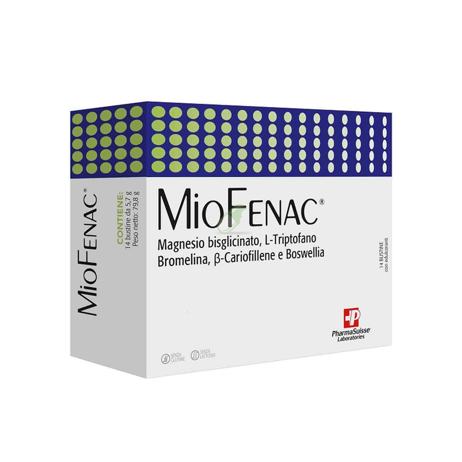 PharmaSuisse Laboratories Linea Benessere MioFenac Integratore 14 Buste