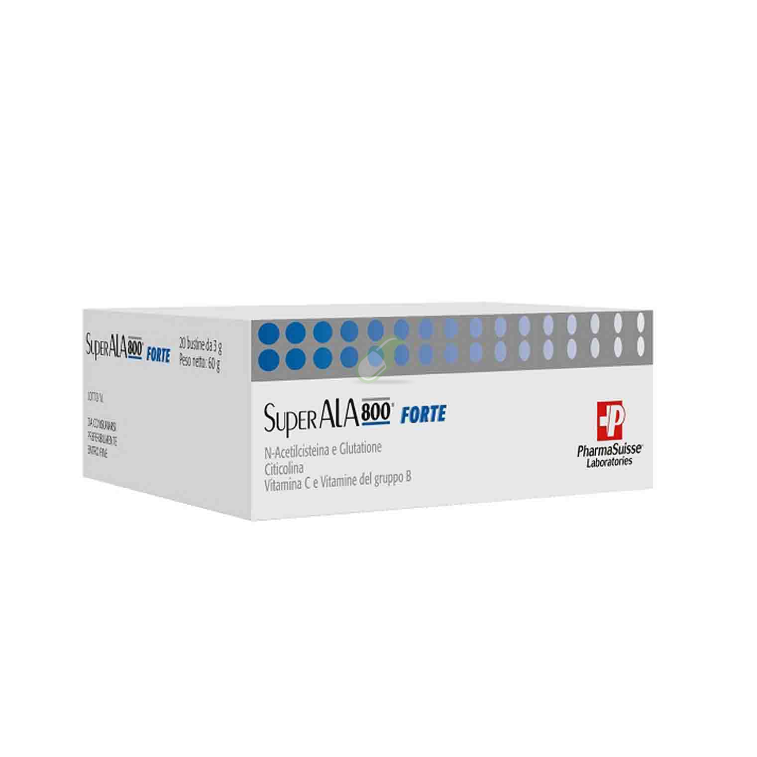 PharmaSuisse Laboratories Superala 800 Forte Integratore 20 Stick