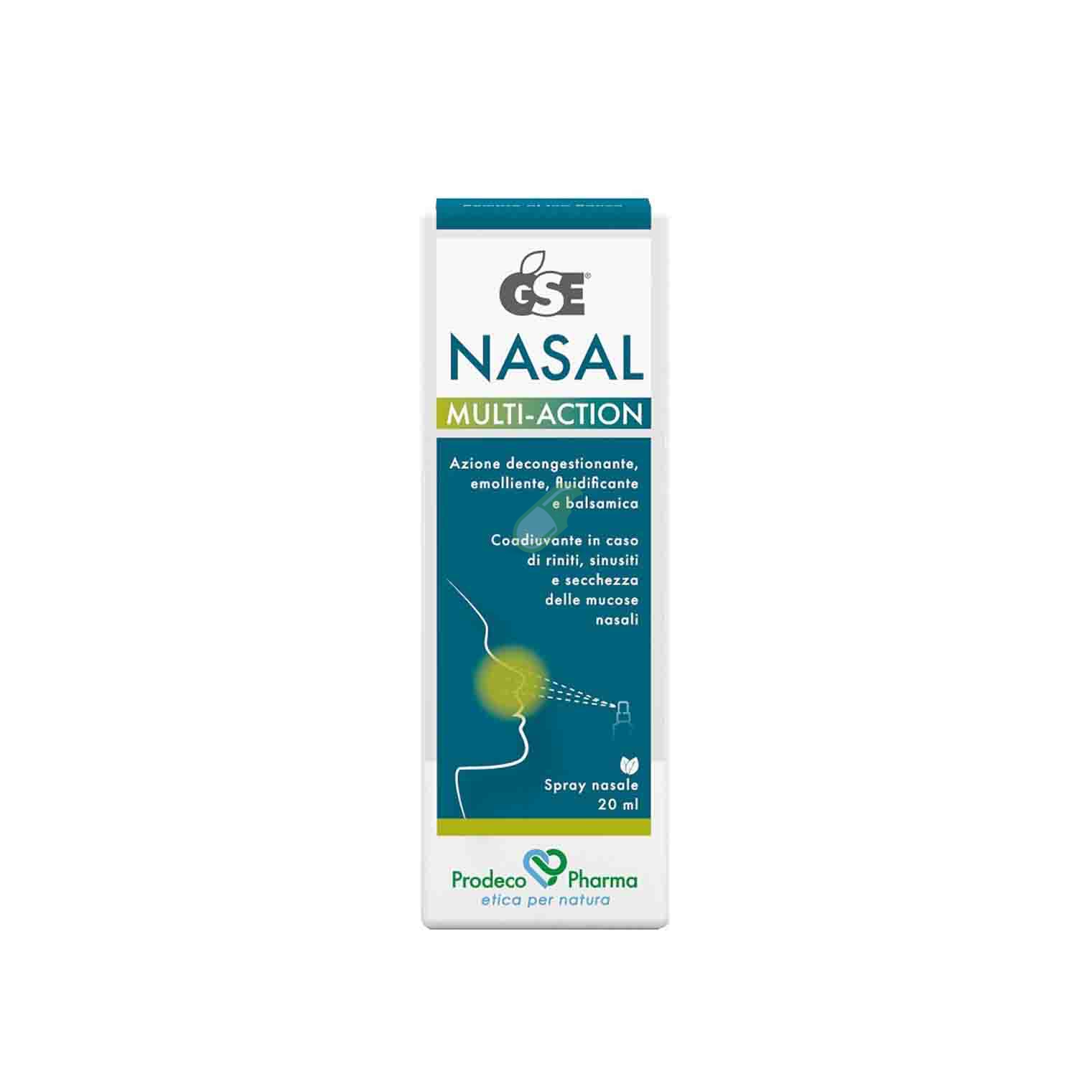 Prodeco Pharma GSE Nasal Multi-Action Spray Nasale 20 ml