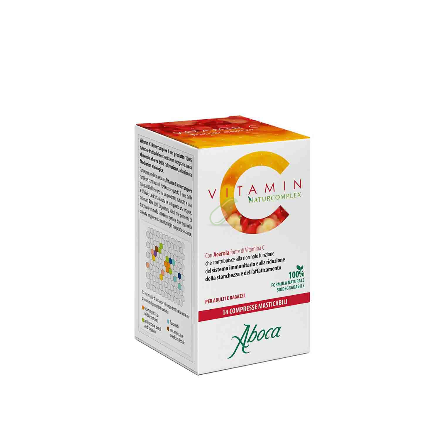 Aboca Naturaterapia Linea Benessere Vitamin C Naturcomplex 14 Compresse