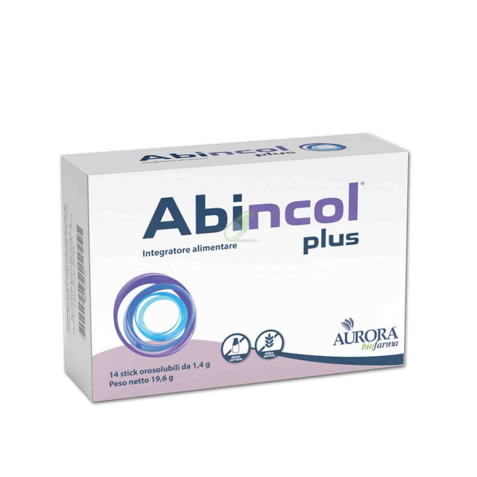 Aurora Biofarma Linea Intestino Sano Abincol Plus 14 Stick Orosolubili