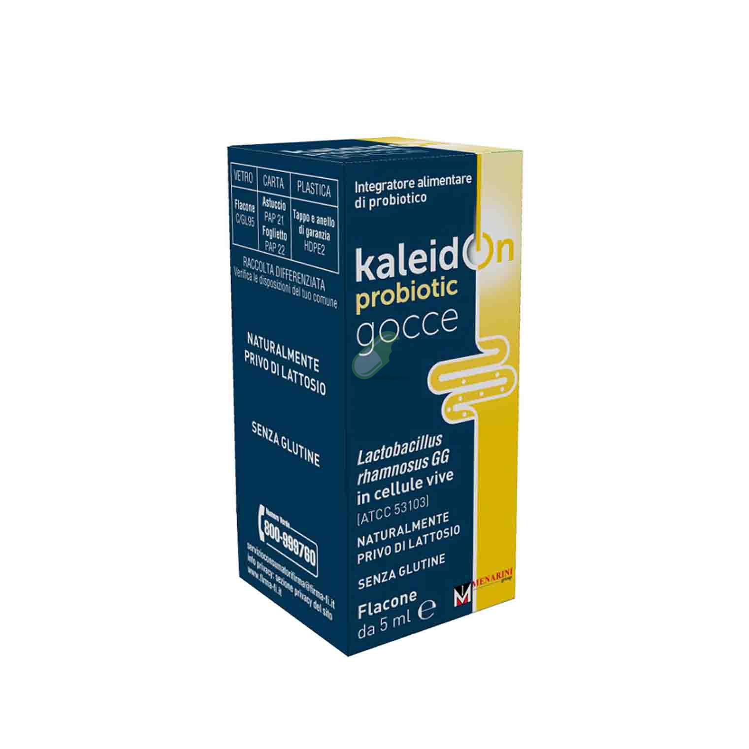 Kaleidon Probiotic Integratore Alimentare di Probiotici Gocce 5 ml