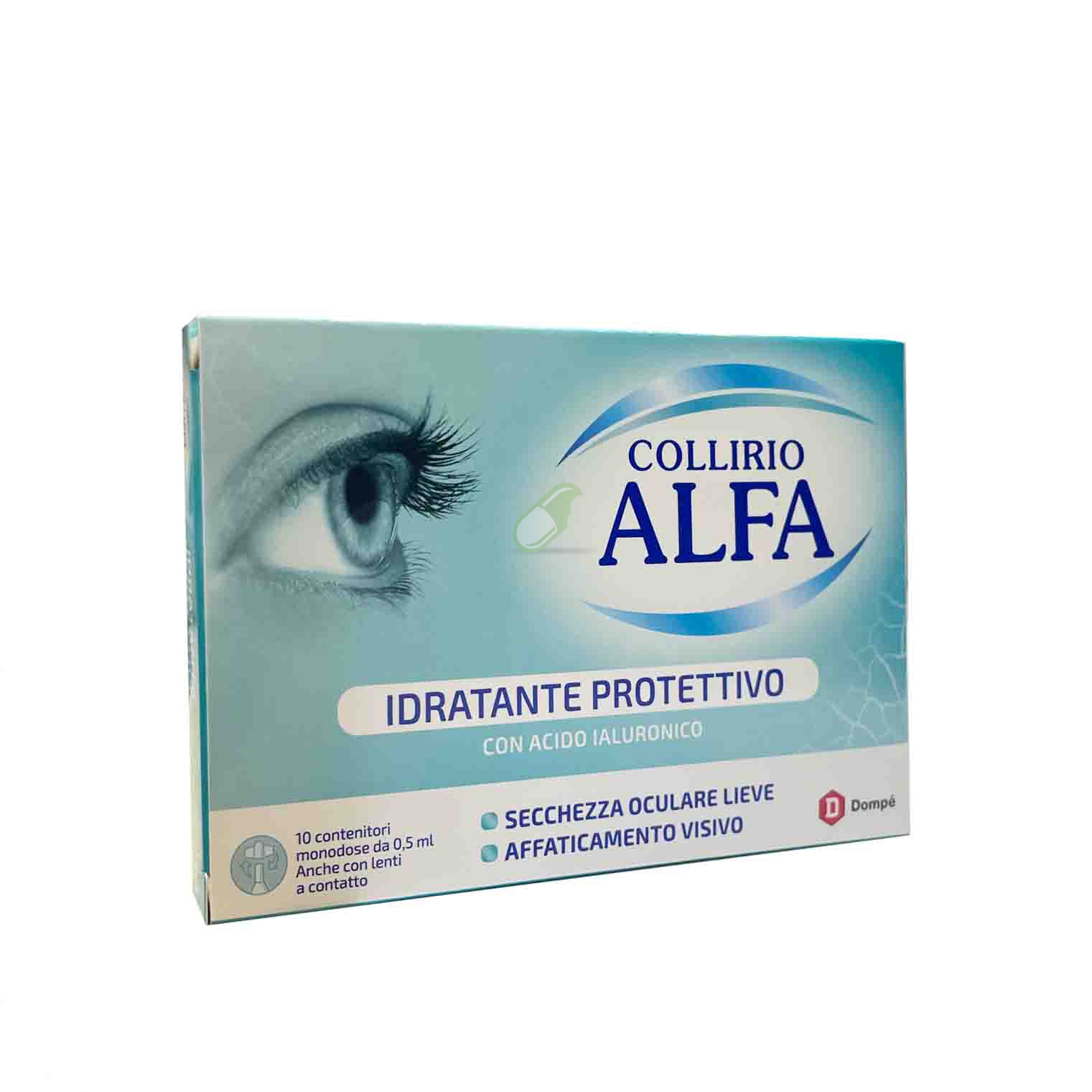 Domp� Linea Prodotti Oftalmici Alfa Idratante Protettivo Collirio 10 Flaconcini
