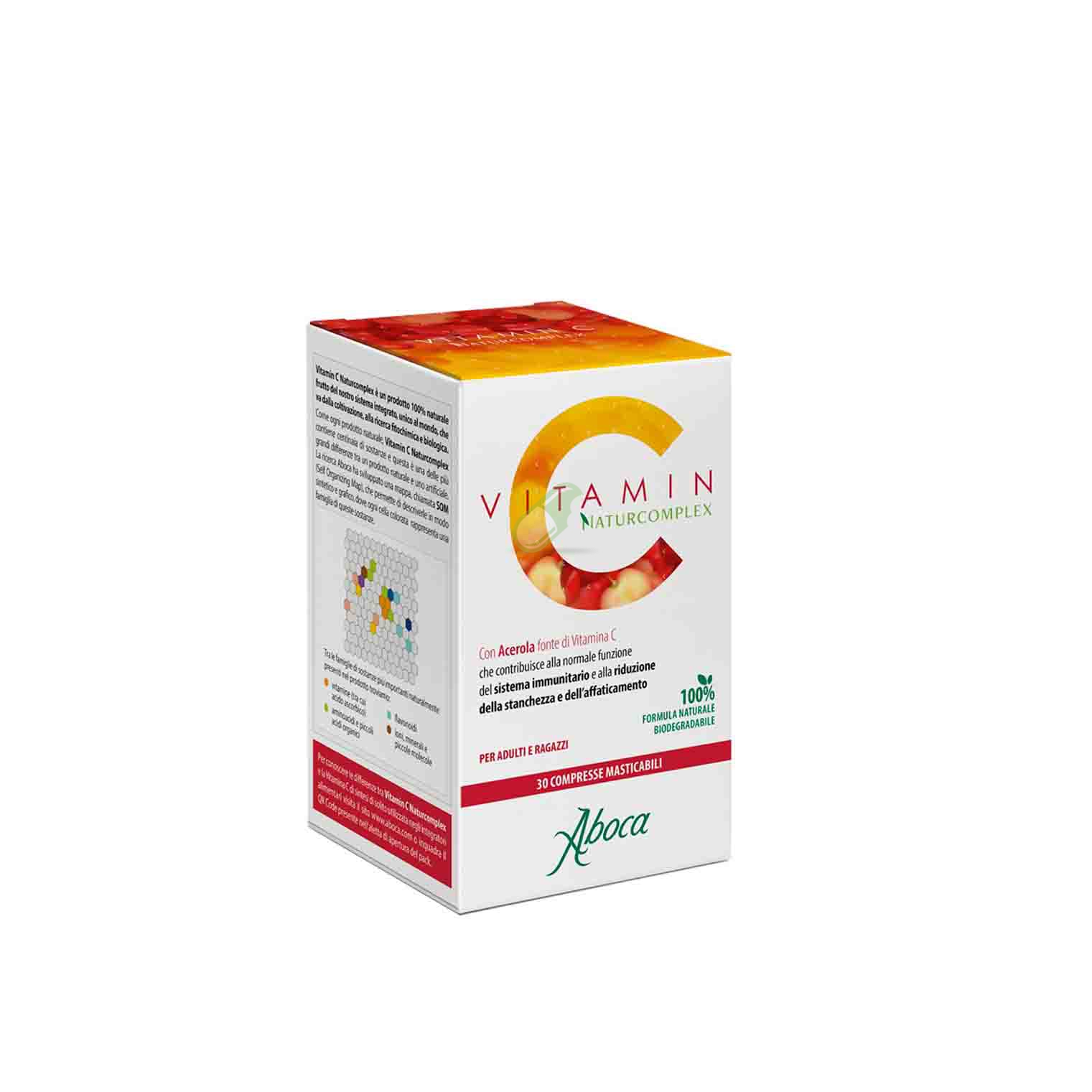 Aboca Naturaterapia Linea Benessere Vitamin C Naturcomplex 30 Compresse