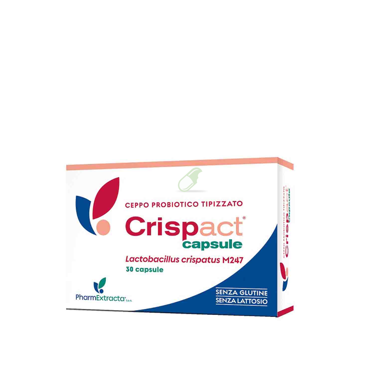 Pharmextracta Linea Prebiotici Crispact Integratore 30 Capsule