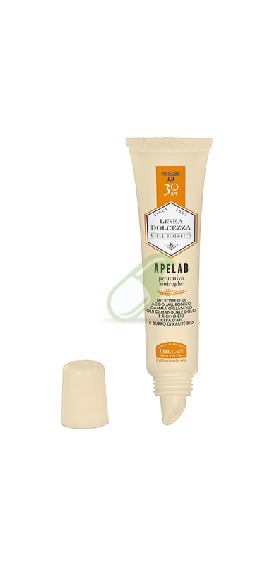 Helan Linea Labbra Sane Apelab Balsamo Labbra Protettivo Antirughe SPF 30  15 ml