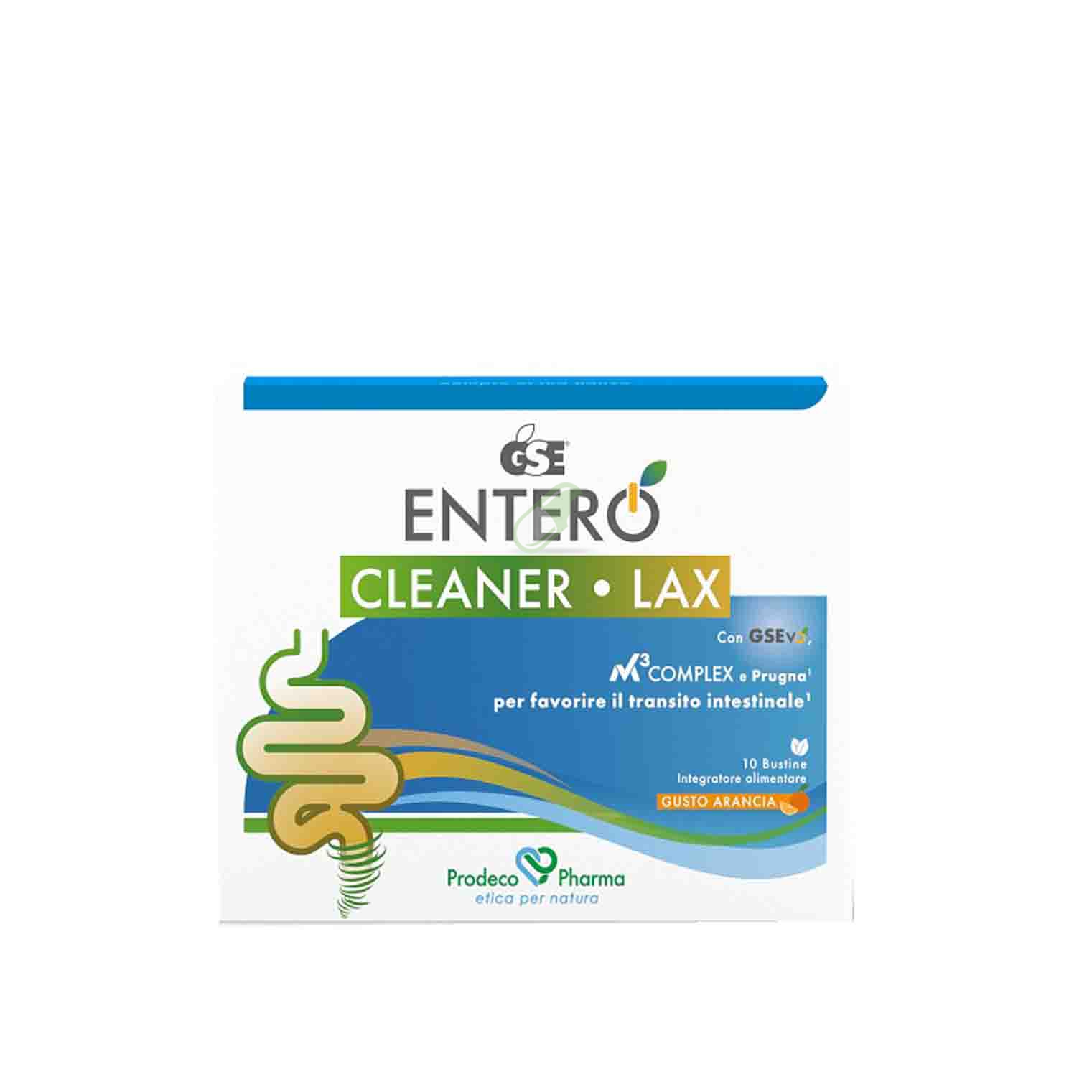 Prodeco Pharma GSE Entero Cleaner Lax Integratore 10 Bustine