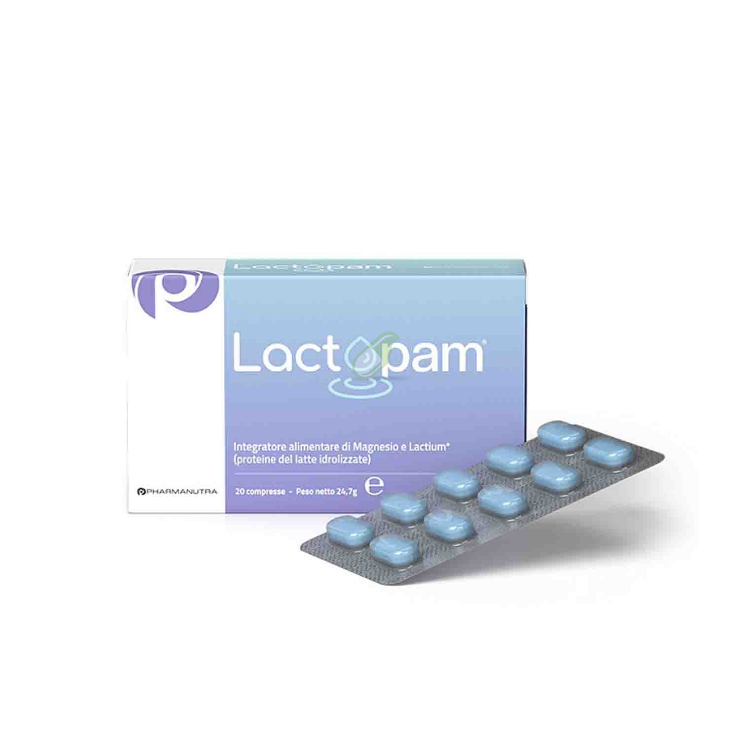 PharmaNutra Linea Lactopam Integratore 20 Compresse