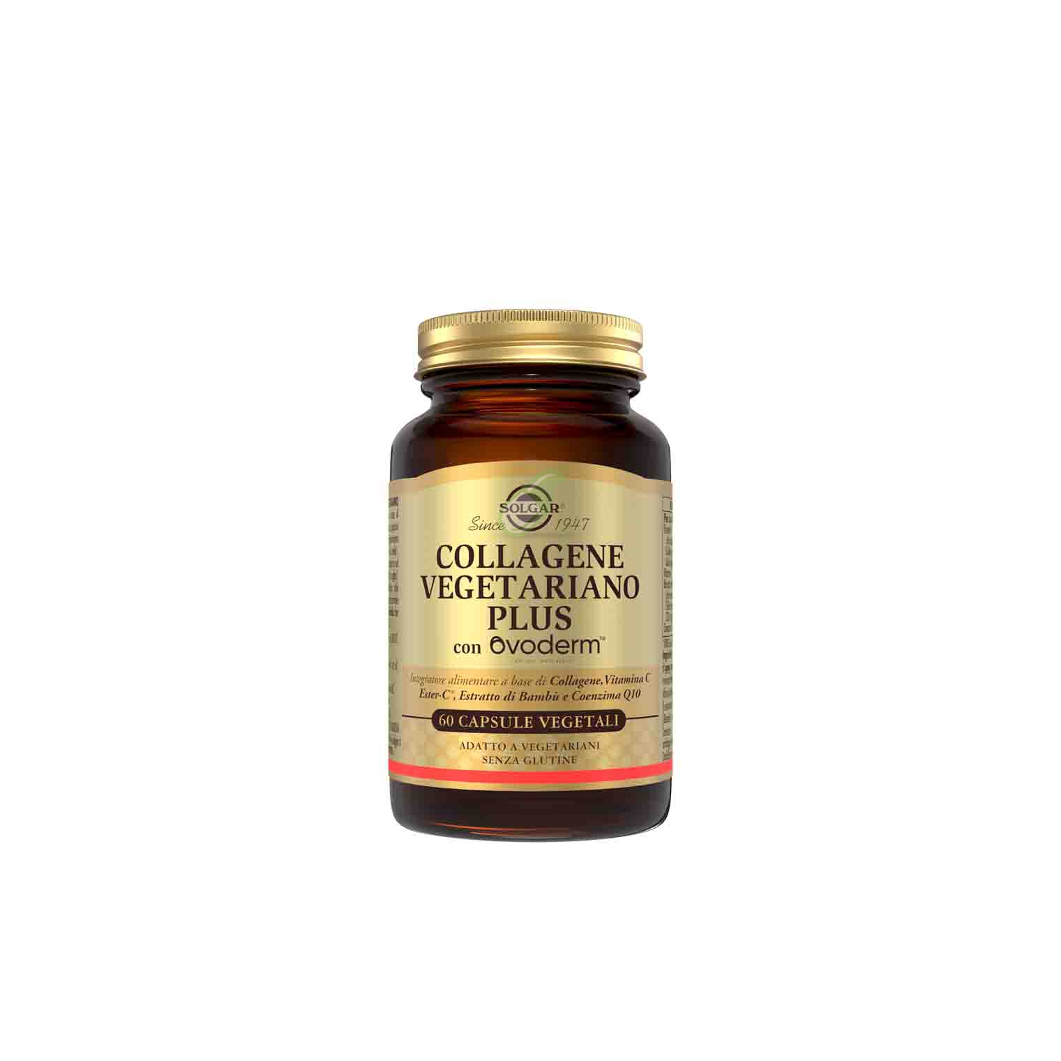 Solgar Linea Benessere della Pelle Collagene Vegetariano Plus 60 Capsule