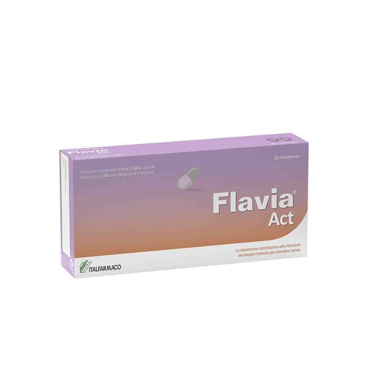 Italfarmaco Linea Benessere Donna Flavia Act Integratore 30 capsule molli
