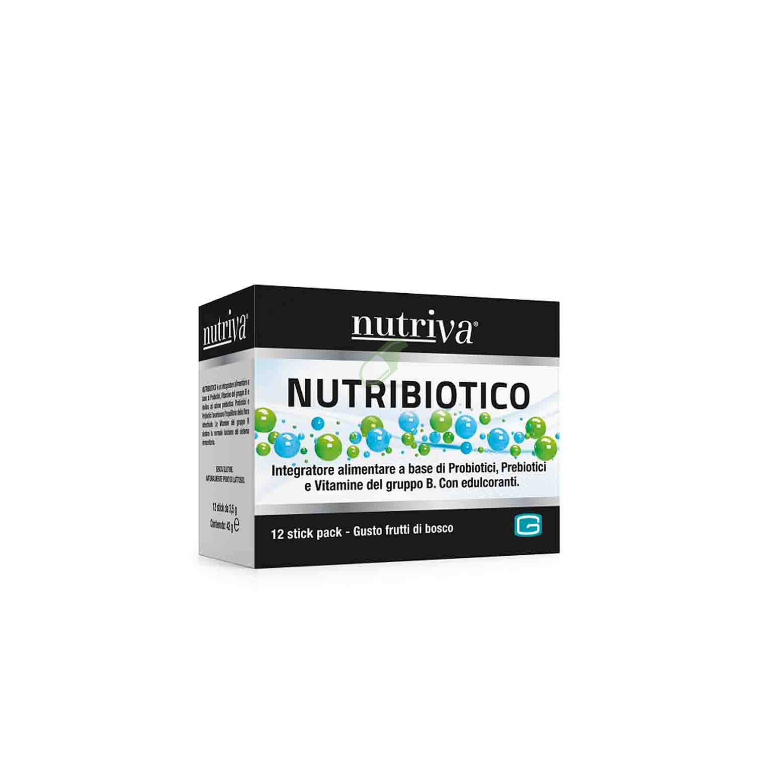 Nutriva Linea Intestino Sano Nutribiotico Integratore 12 Stick Pack