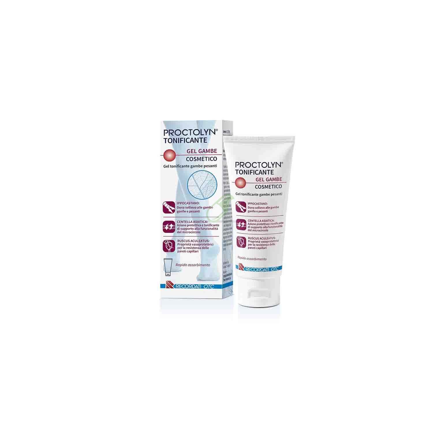 Recordati Linea Gambe Leggere Proctolyn Tonificante Gel Gambe 100 ml