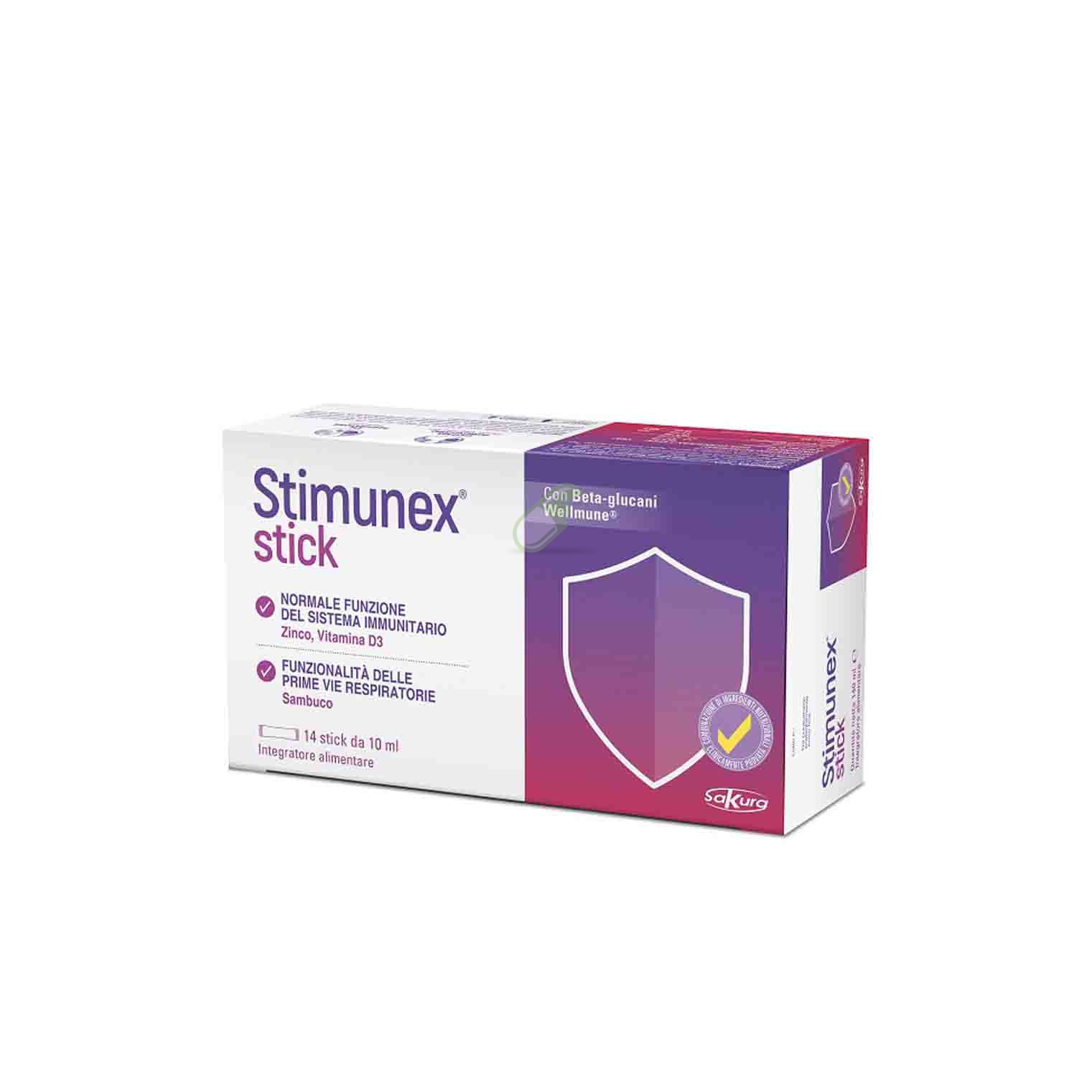 Sakura Linea Sistema Immunitario Stimunex Integratore 14 stick pack da 10 ml.