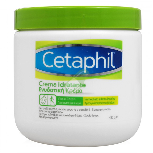 Cetaphil Linea Pelli Sensibili Crema Idratante per Pelli Secche ed Atopiche 450g