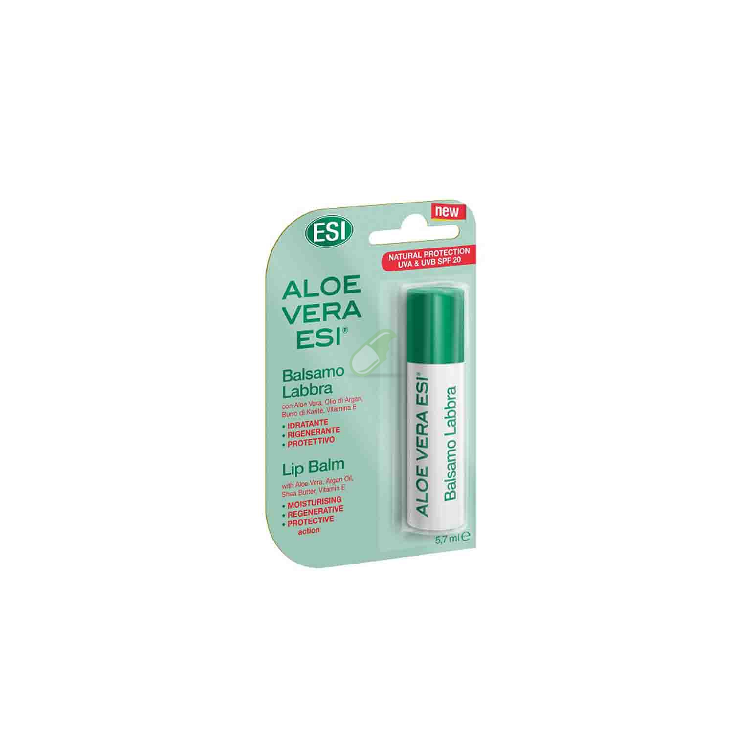 Esi Linea Labba Aloe Vera Stick Labbra SPF 20 da 5 7 ml