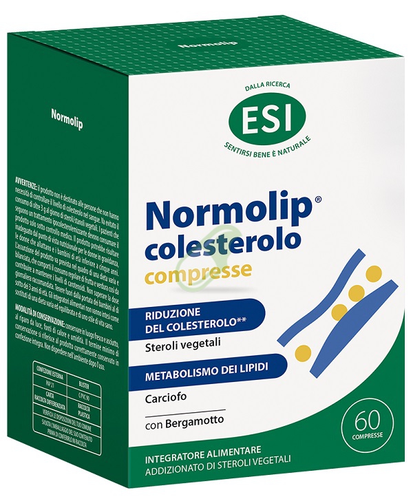 Esi Linea Controllo Colesterolo Trigliceridi Normolip Colesterolo 60 Compresse
