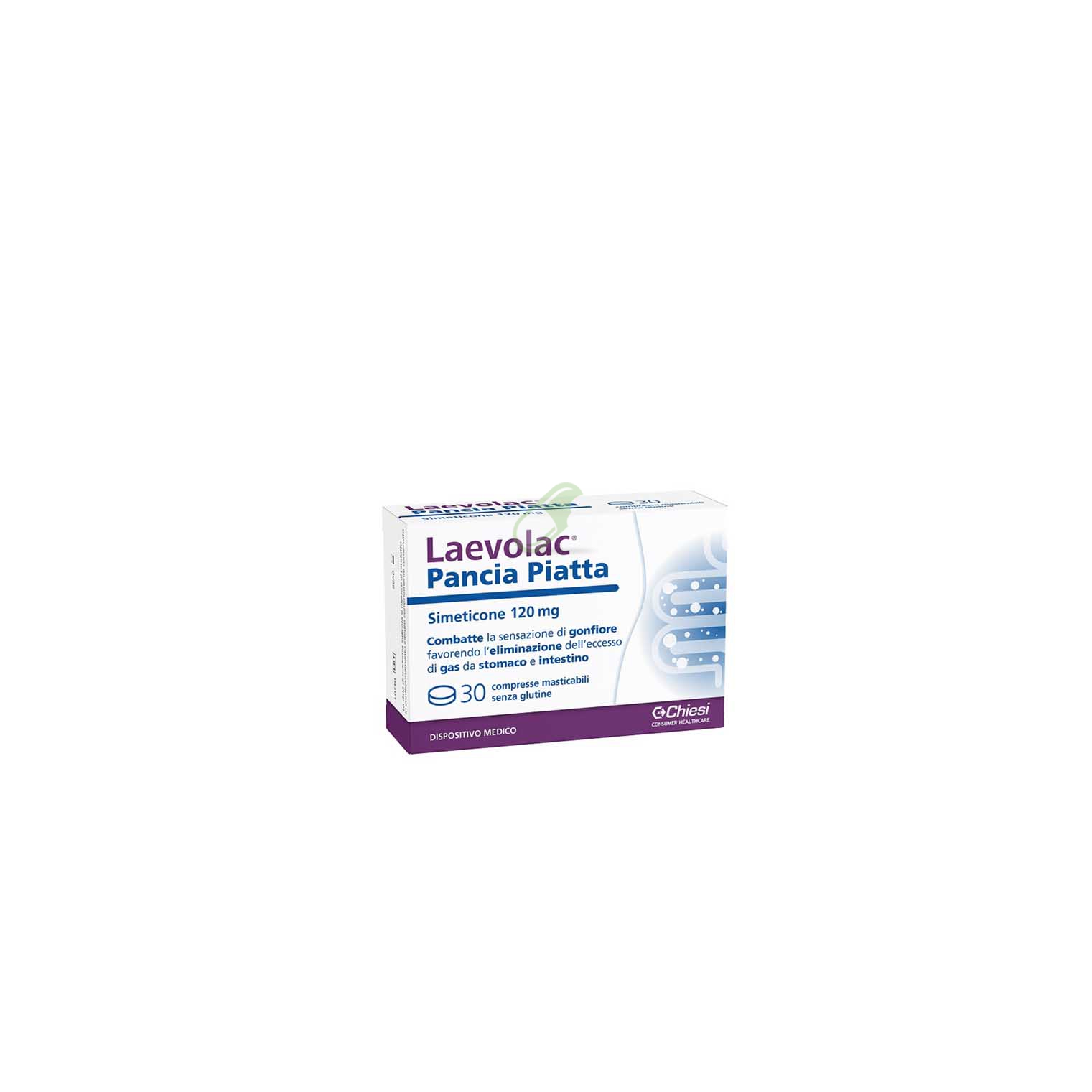 Chiesi Farmaceutici Linea Benessere Laevolac Pancia Piatta 30 Compresse