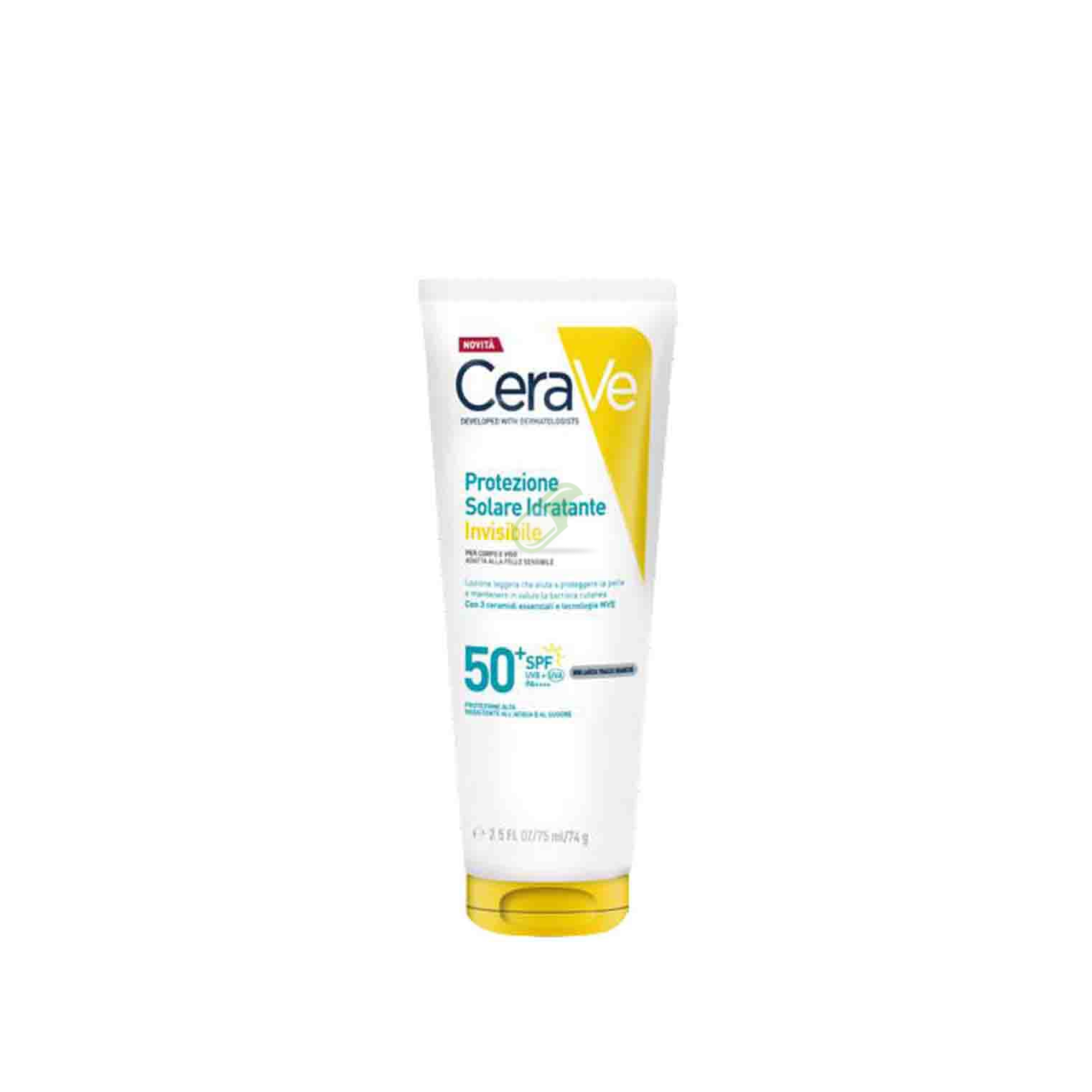 CeraVe Linea Protezione Solare Crema Idratante Invisibile SPF 30 Tubo 75 ml