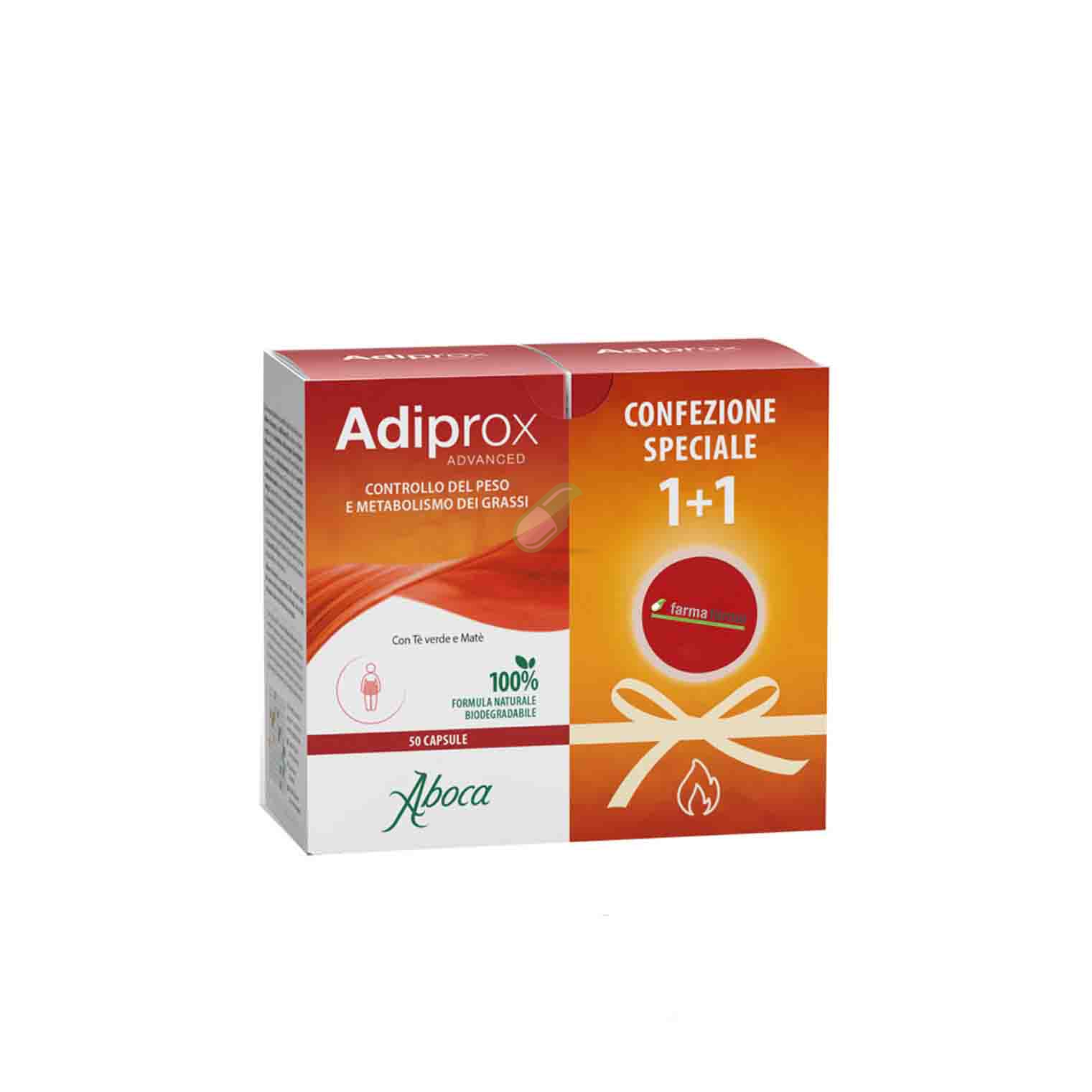 Aboca Naturaterapia Linea Controllo Peso Adiprox Advanced 50 Capsule 1 1
