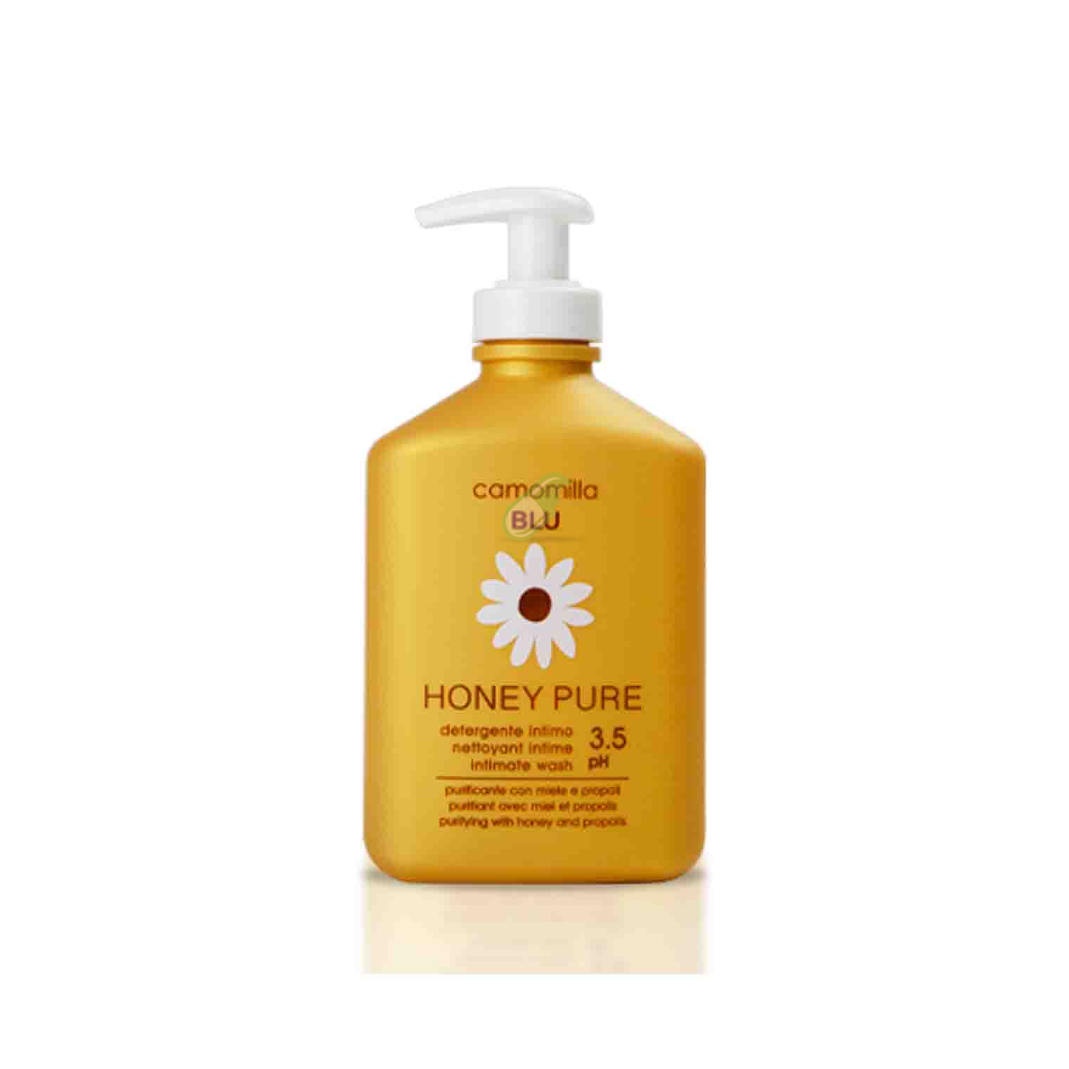 Camomilla Blu Detergente Intimo Antisettico Honey Pure PH 3.5 300 ml