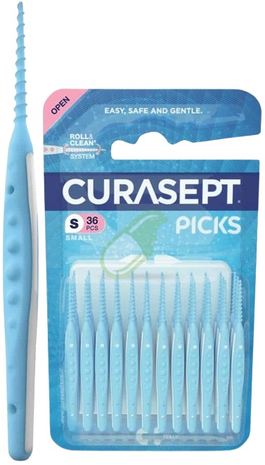 Curaprox Linea Bocca sana Curasept Picks Scovolini Monouso Misura Small 36 Pezzi