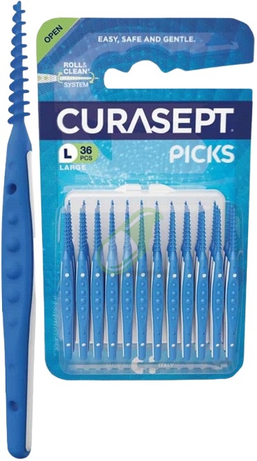 Curaprox Linea Bocca Sana Curasept Picks Scovolini Monouso Misura Large 36 Pezzi