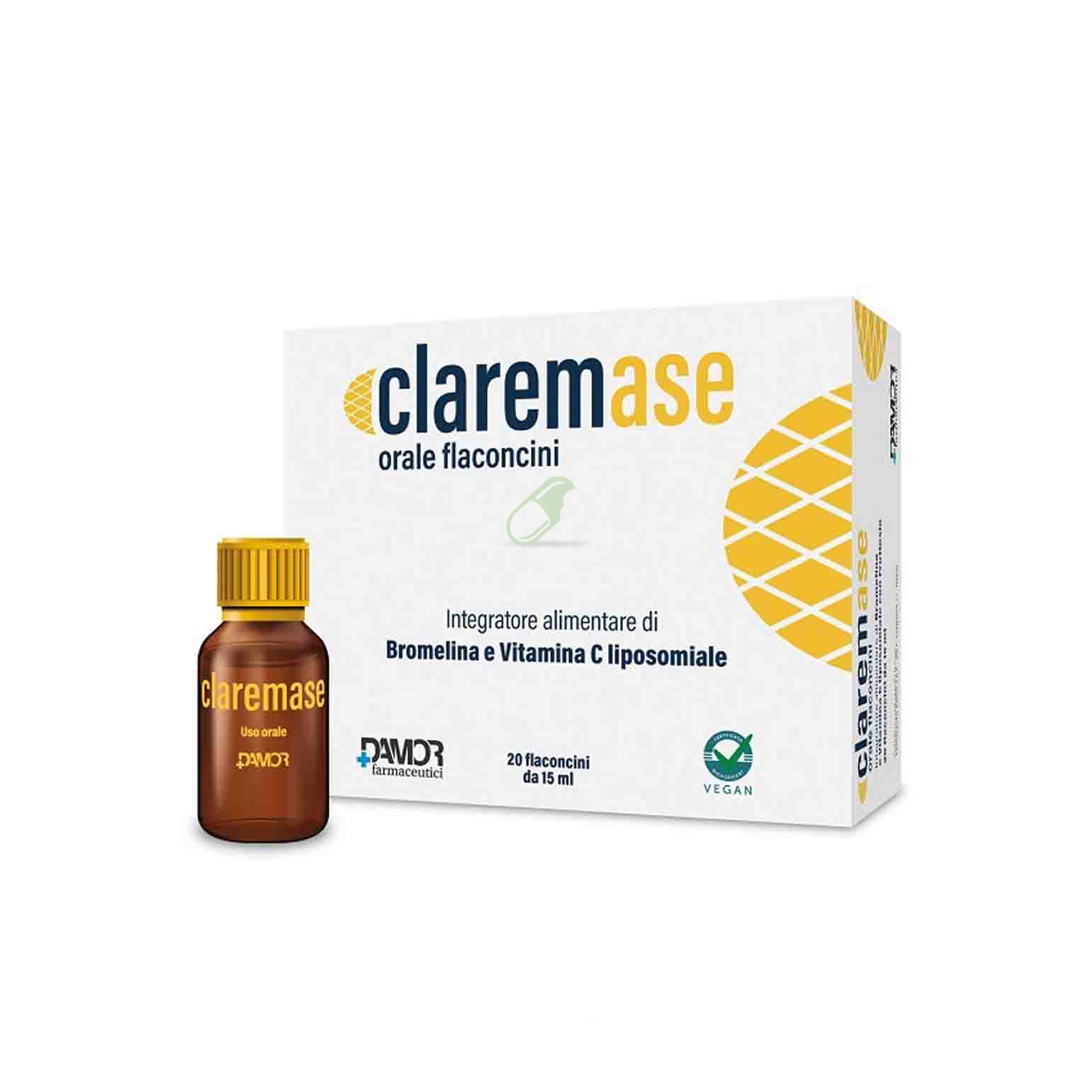 Farmaceutici Damor Linea Drenante Claremase Integratore 20 Flaconcini.