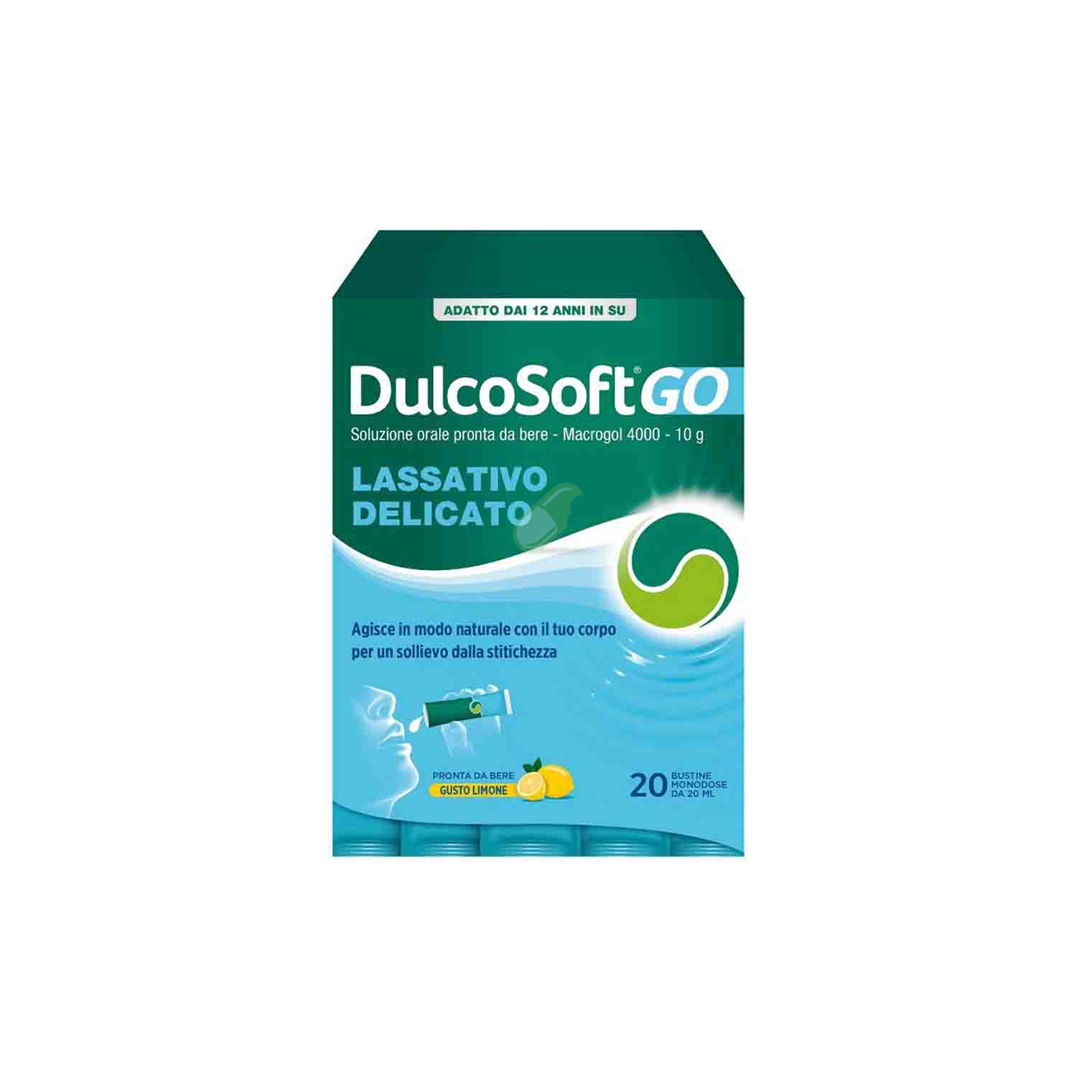 Sanofi Linea Intestino Sano Dulcosoft Go 20 Bustine Monodose.