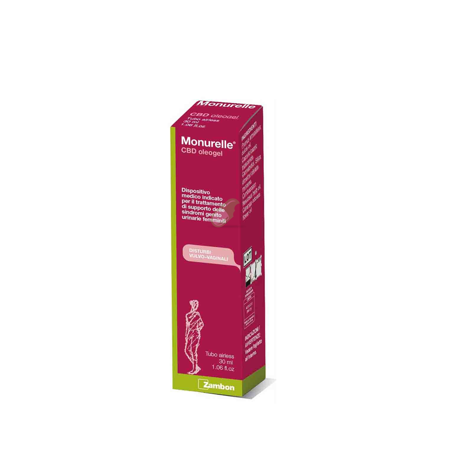 Zambon Linea Benessere Donna Monurelle CBD Oleogel 30 ml