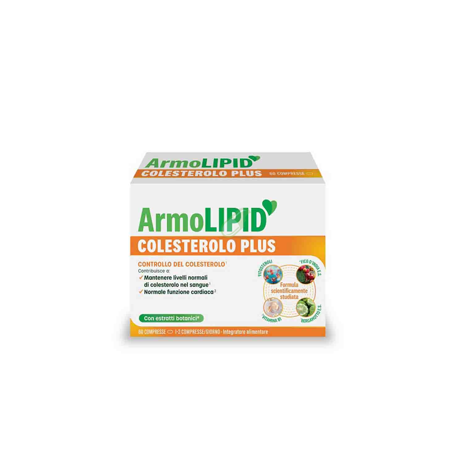 Meda Linea Colesterolo e Trigliceridi ArmoLIPID Colesesterolo Plus 60 Compresse