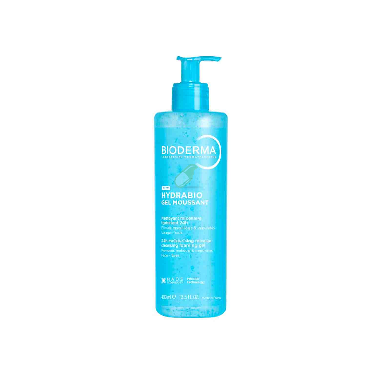 Bioderma Linea Hydrabio Gel Moussant Gel Detergente 400 ml