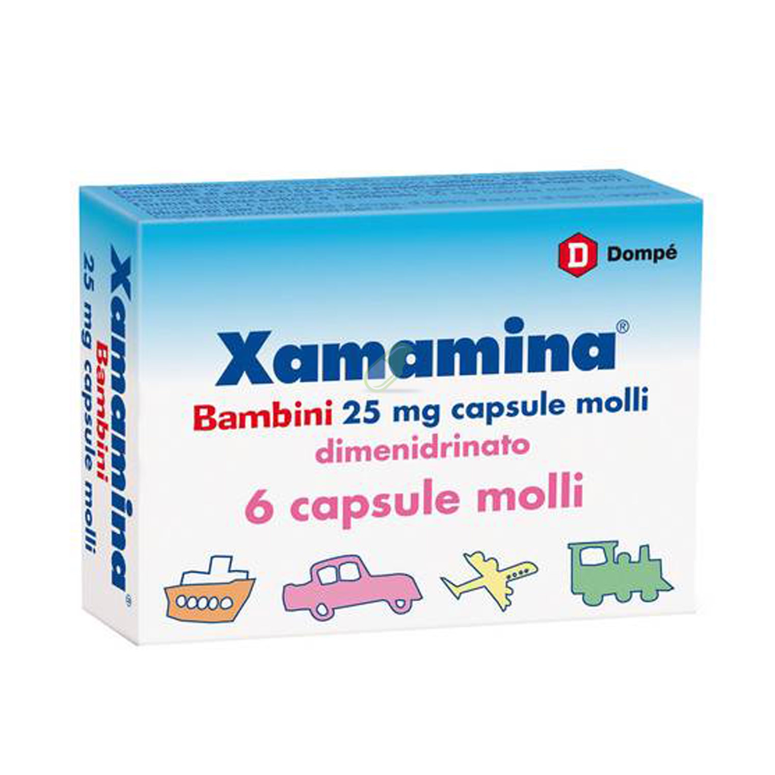 Xamamina Bambini 25 Mg Capsule Molli 6 Capsule