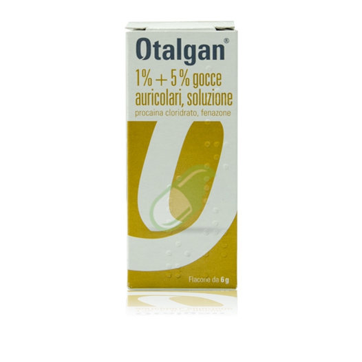 Otalgan 1% + 5% Gocce Auricolari, Soluzione Flacone Da 6G