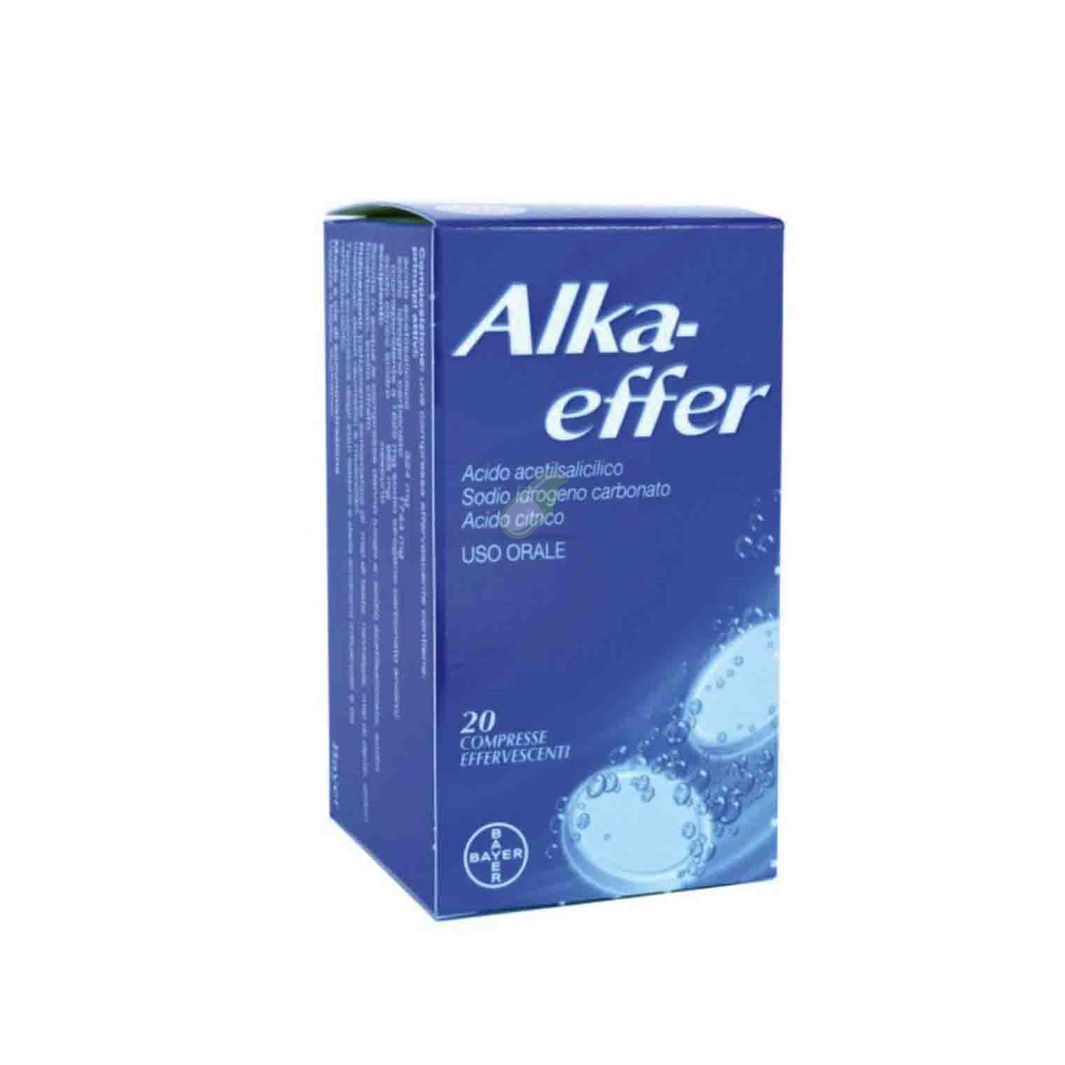 Alkaeffer Compresse Effervescenti 20 Compresse