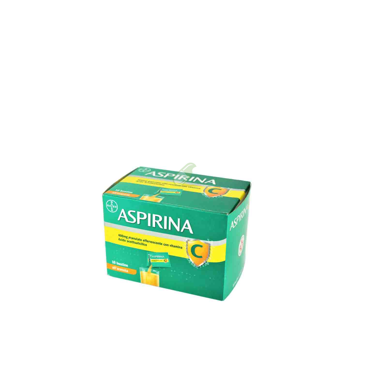 Aspirina 400 Mg Granulato Effervescente Con Vitamina C 10 Bustine 10 G
