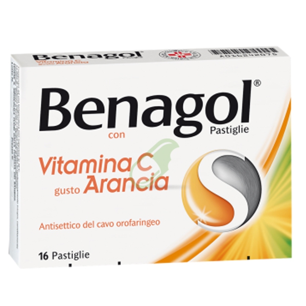 Benagol Vit C Pastiglie Con Vitamina C Gusto Arancia 16 Pastiglie